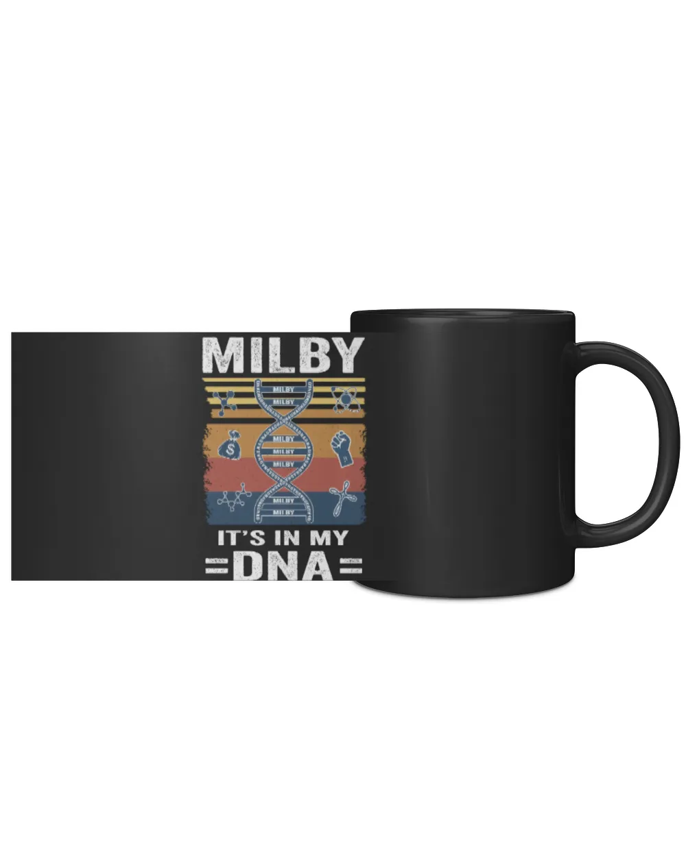Fbus23583-Milby H22 Black Mug 11oz black 11oz