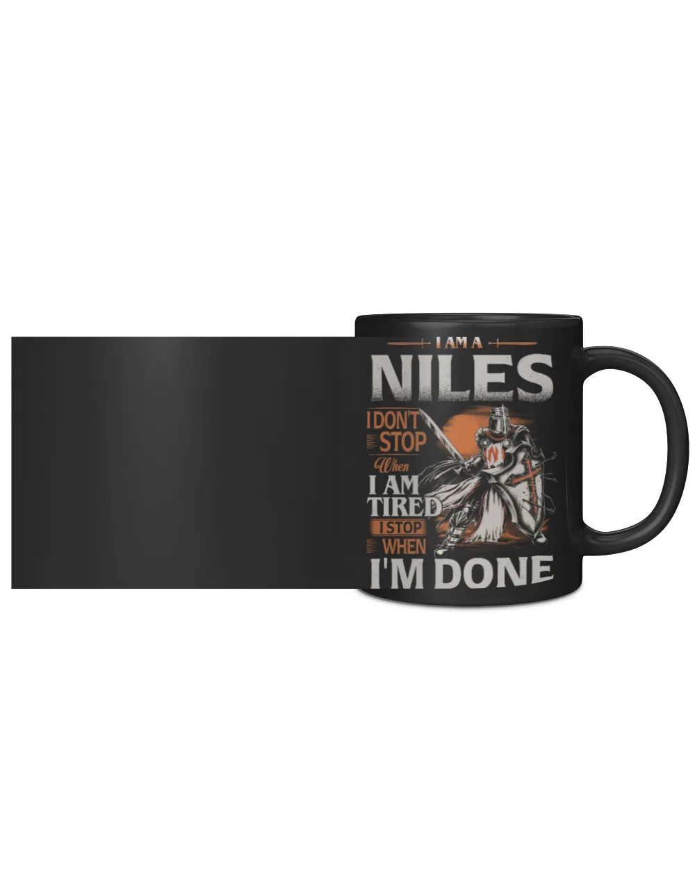 NILES Black Mug black 11oz