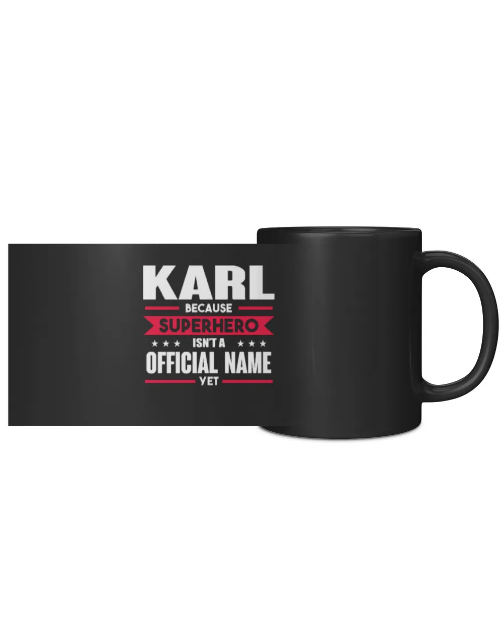 Fbus07669 Karl H46 Black Mug 11oz black 11oz