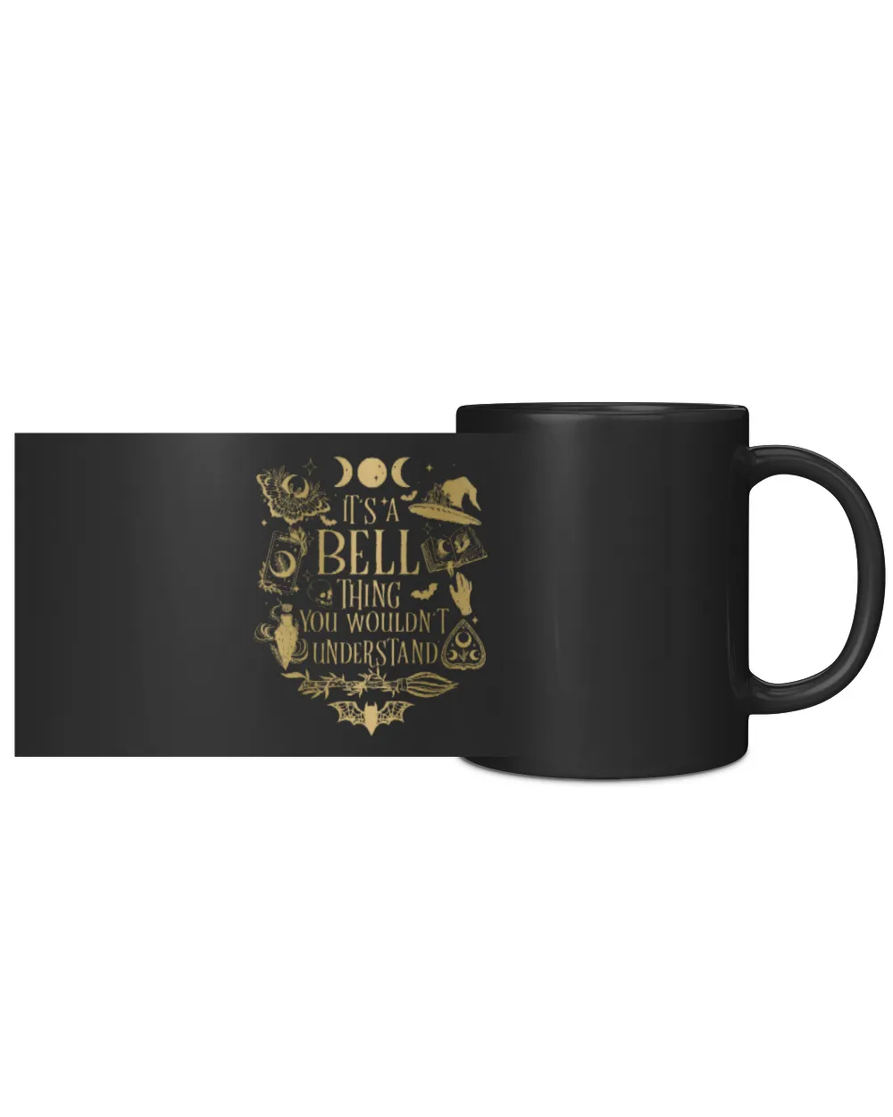 Fbus00746 Bell H47 Black Mug 11oz black 11oz