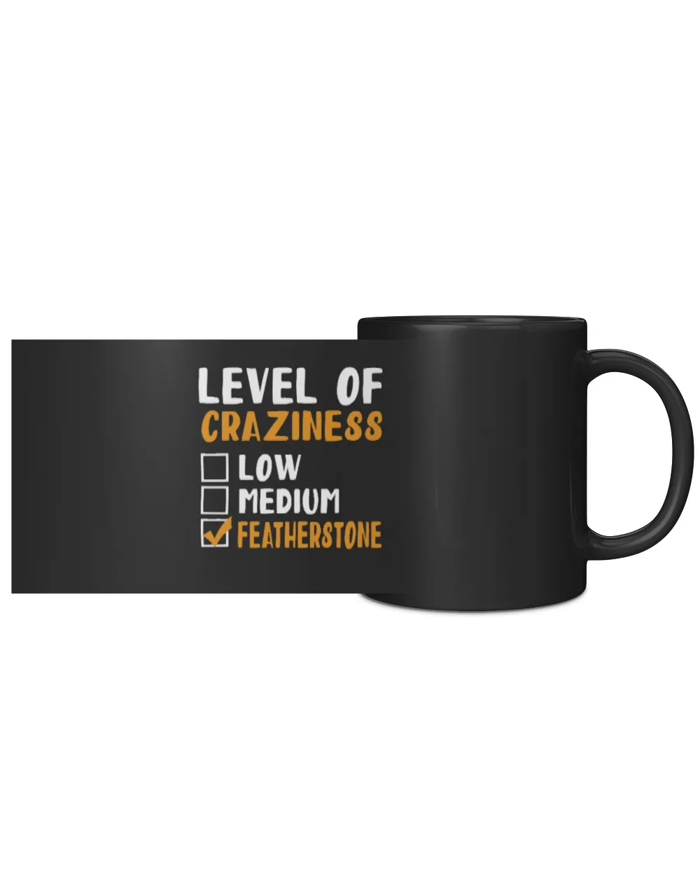 Fbus06796 Featherstone H57 Black Mug 11oz black 11oz