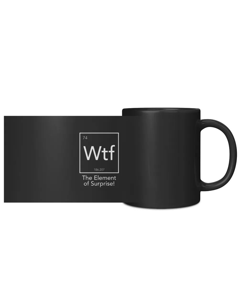 The Element Of Surprise Black Mug 11oz black 11oz