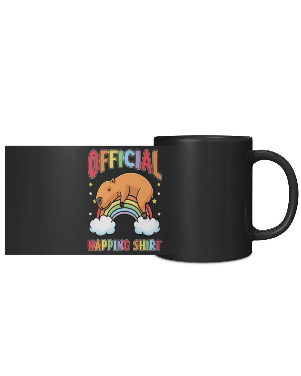Capybara Mammal Sleeping Capybara Rainbow Pajama Napping Capybara Rodent
