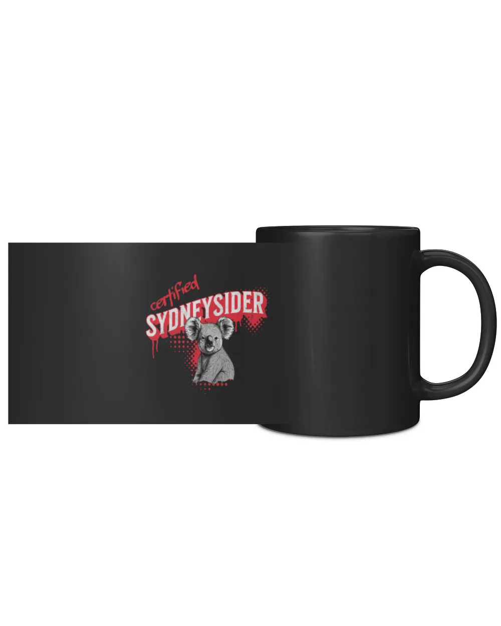 Koala Pet Certified Sydneysider Koala Red Graphic Design