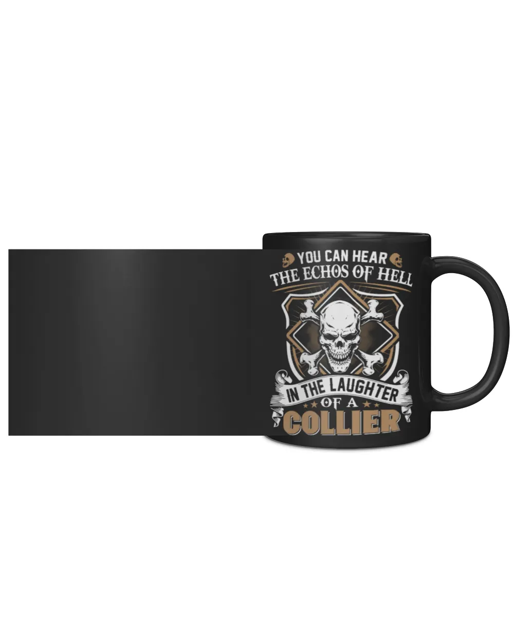 COLLIER Black Mug black 11oz