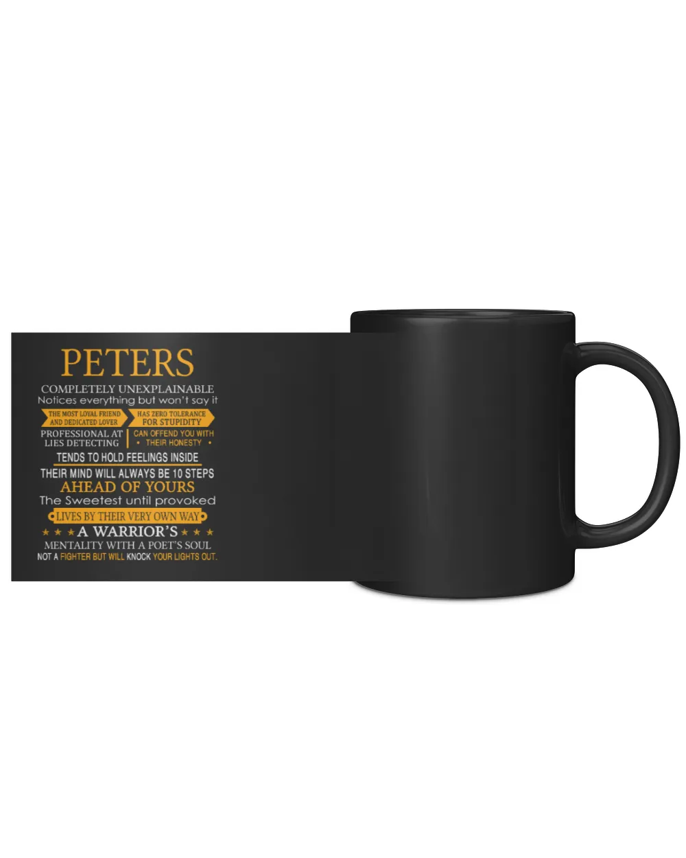 USL-2-Peters Black Mug 11oz black 11oz