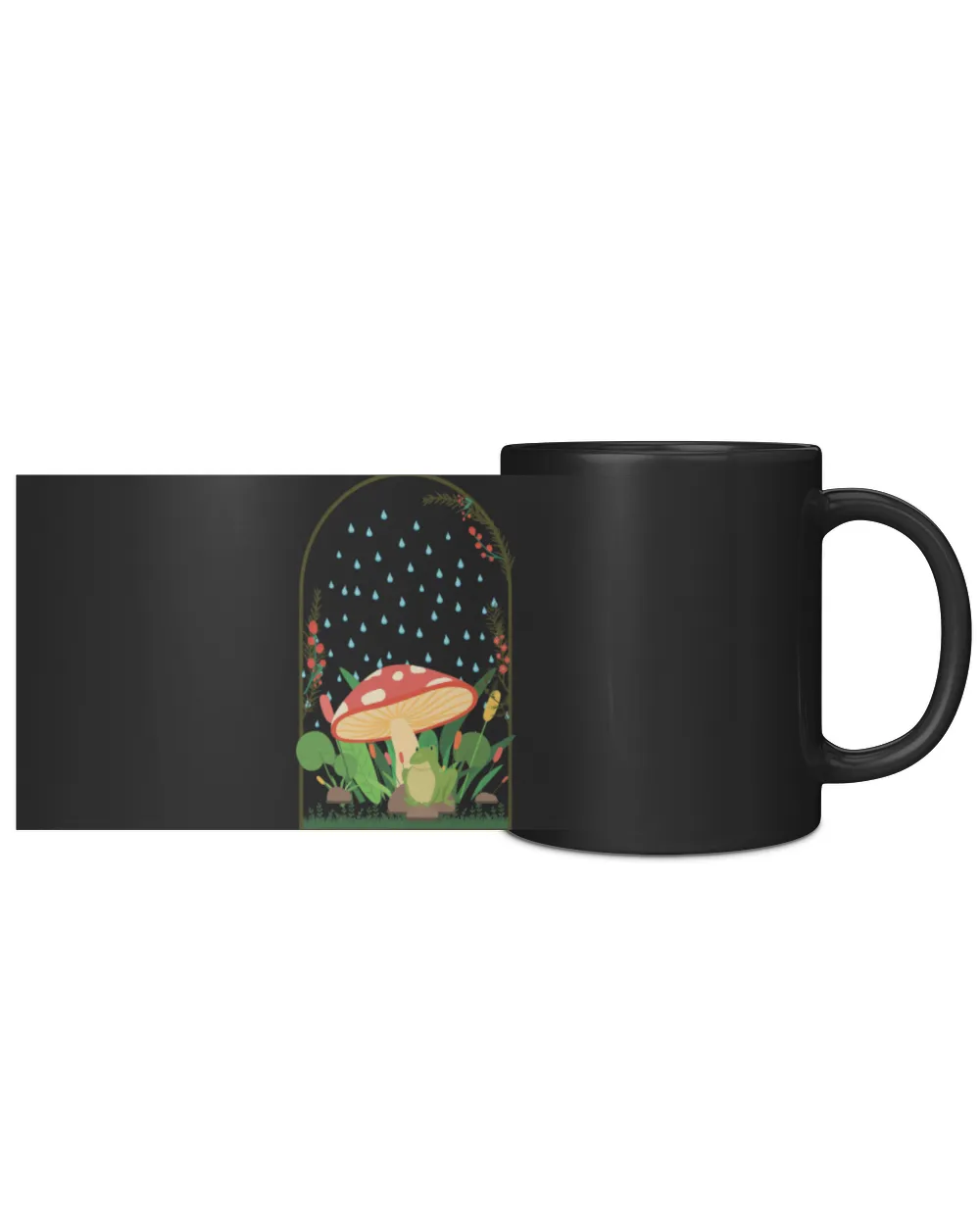 Frog Pet mushrooms frog naturecore forestcore