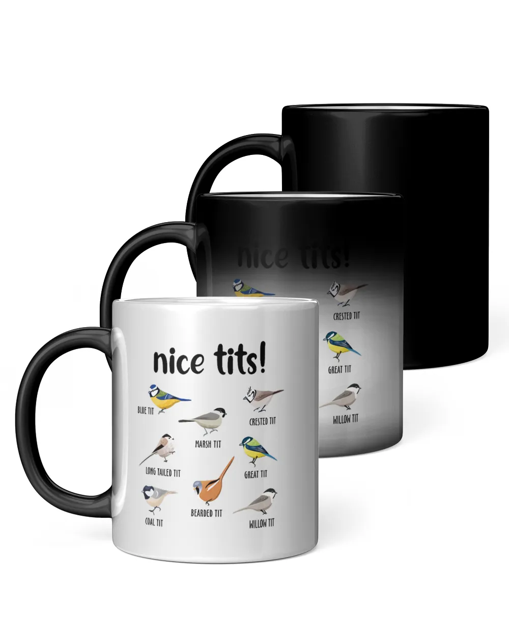 Nice Tits Bird Mug, Tumbler, T-shirt, Hoodie Gift For Bird Lovers