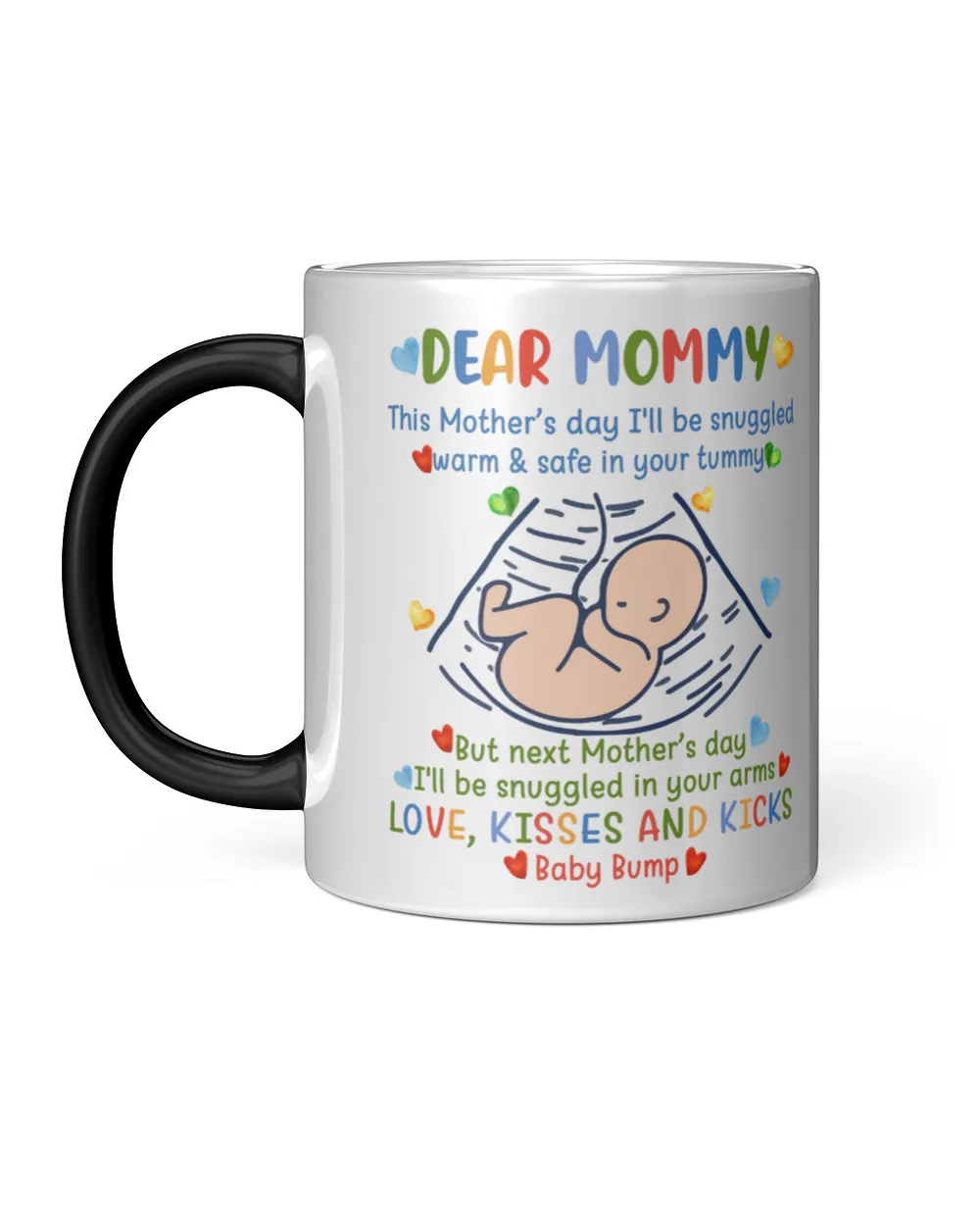 Dear Mommy Happy 1st Mother's Day Mug