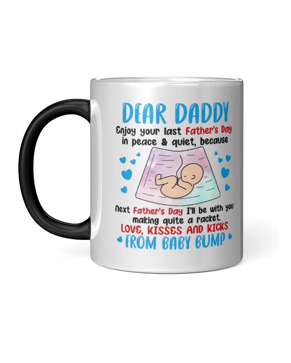 Daddy I Can't Wait To Meet You Mug