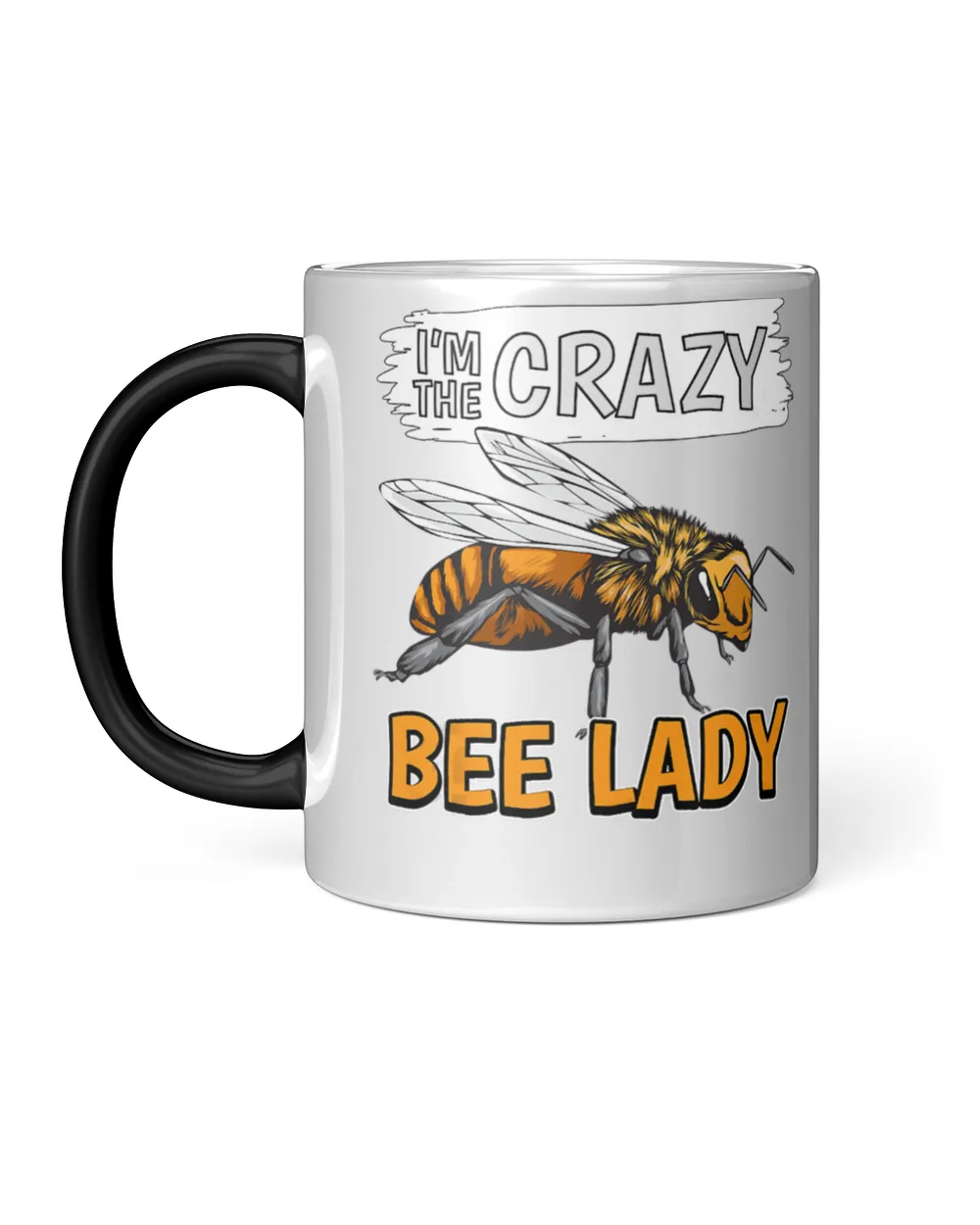 Bee Womens Quote Honey Bee Beekeeper I'm The Crazy Bee Lady Bee 535