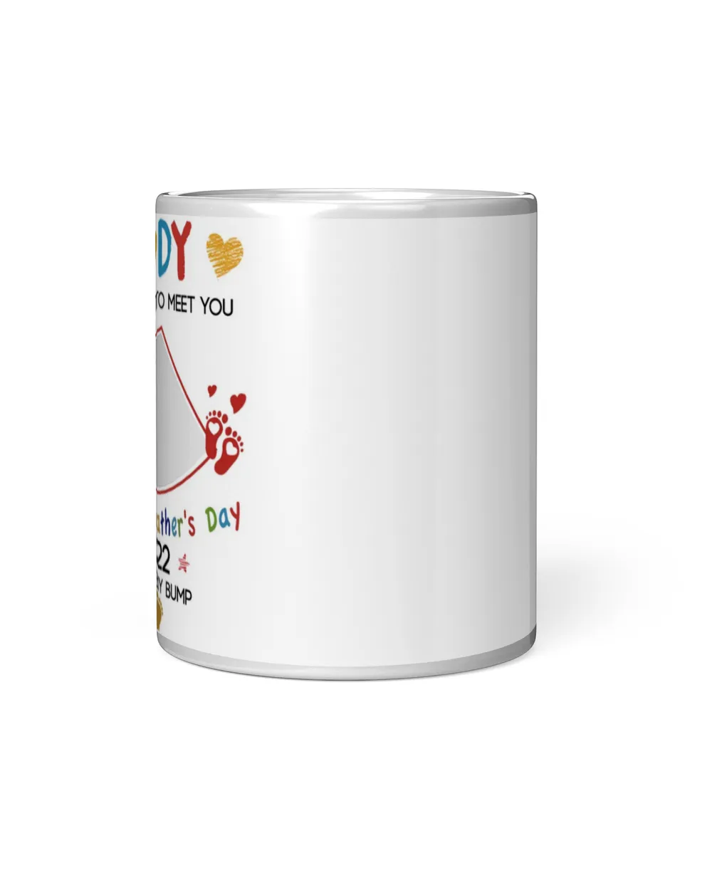 Personalized Daddy I Can't Wait To Meet You Mug