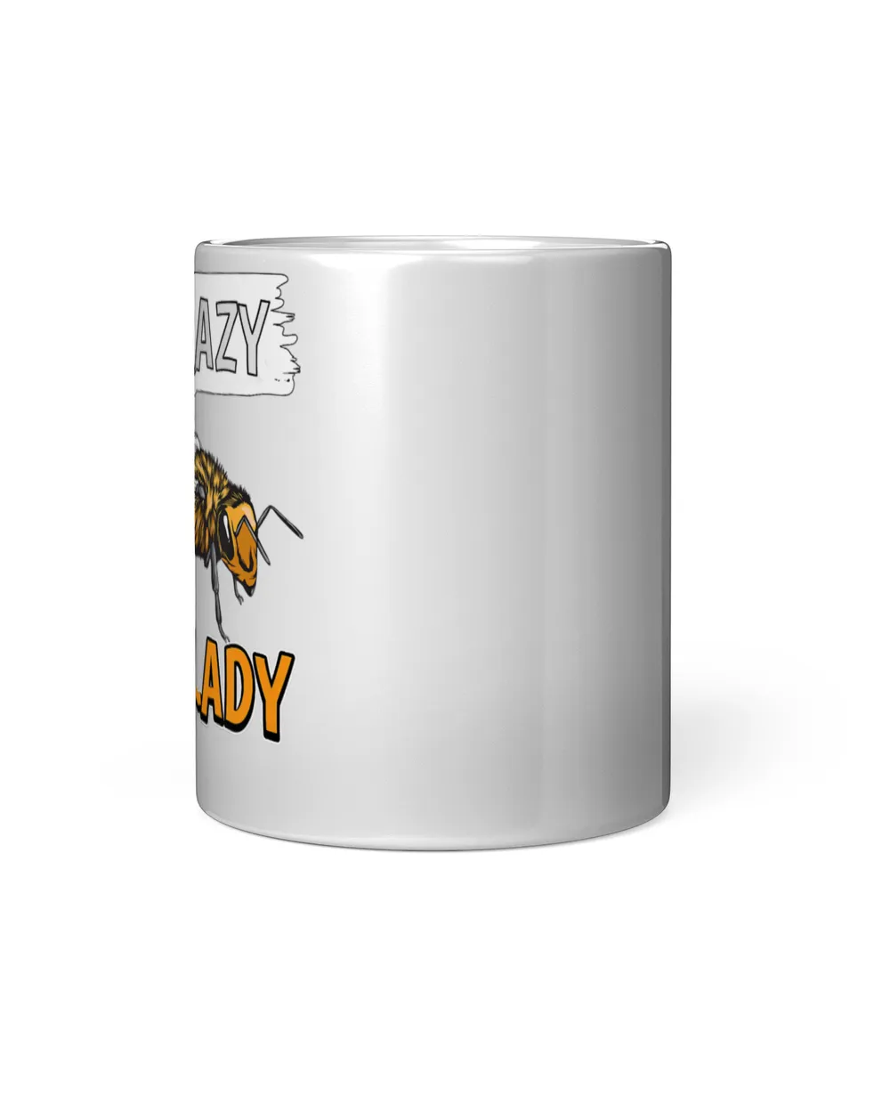 Bee Womens Quote Honey Bee Beekeeper I'm The Crazy Bee Lady Bee 535