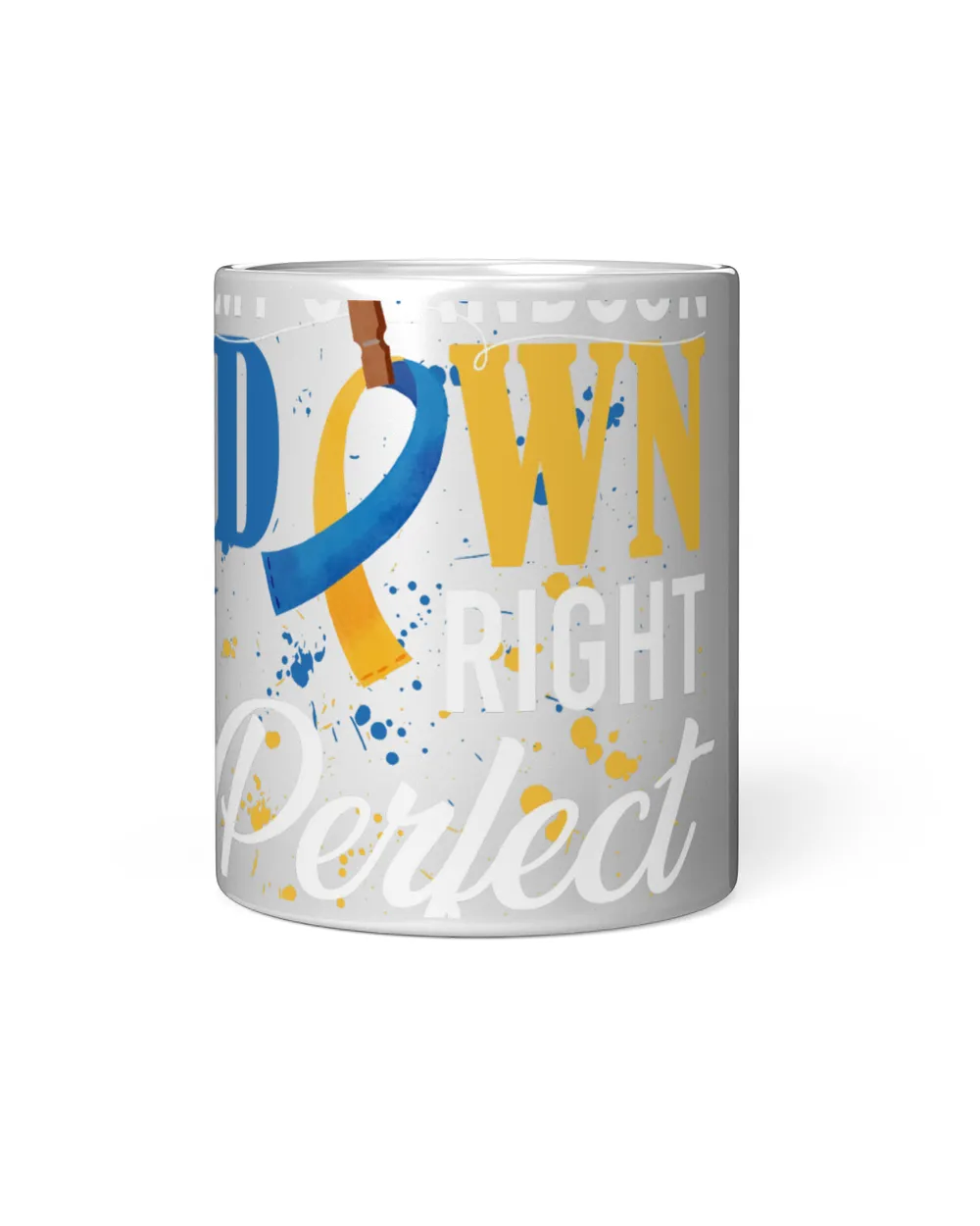 RD My Grandson Down Right Perfect Down Syndrome Awareness gift Shirt