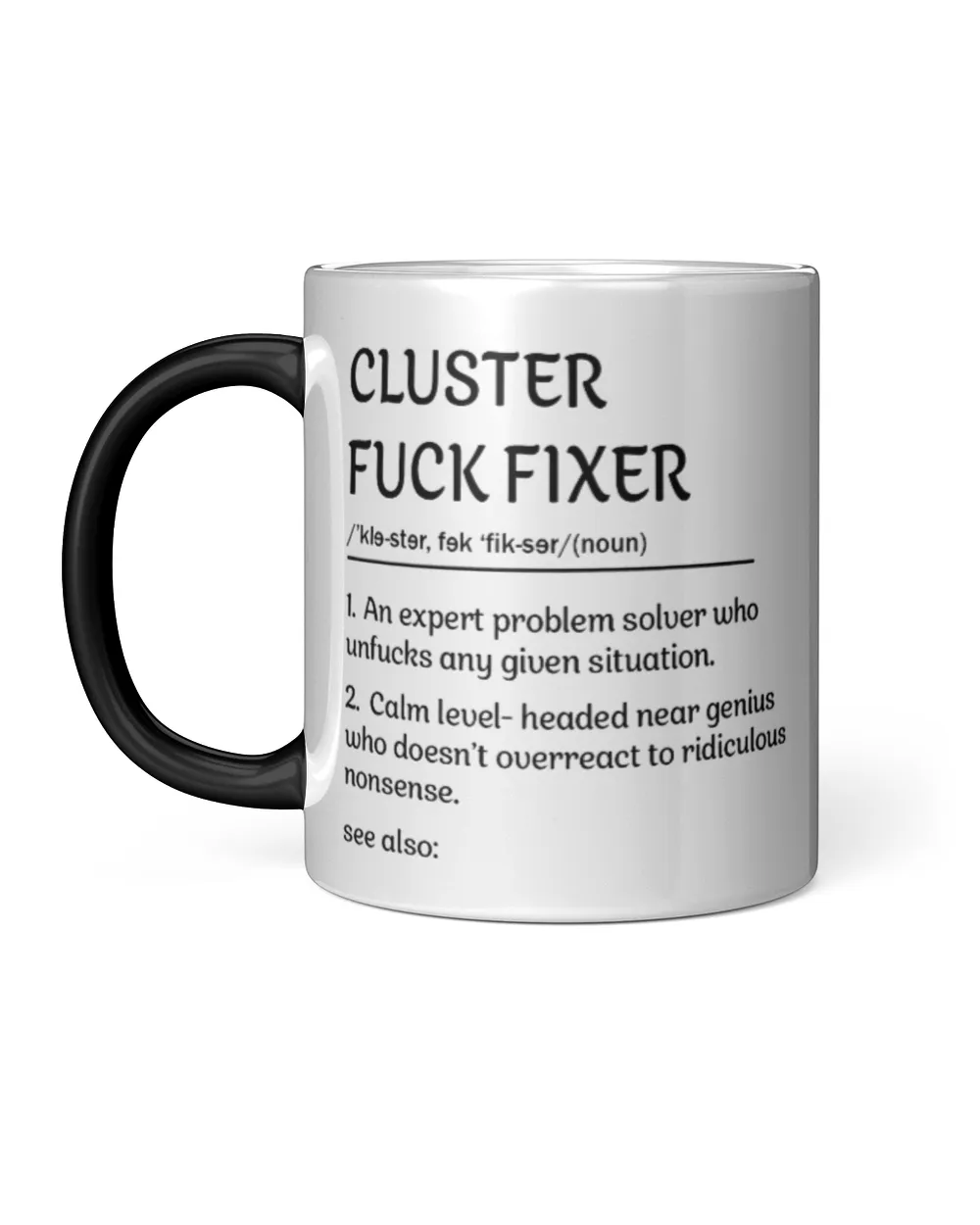 Personalized Cluster Fixer Mug