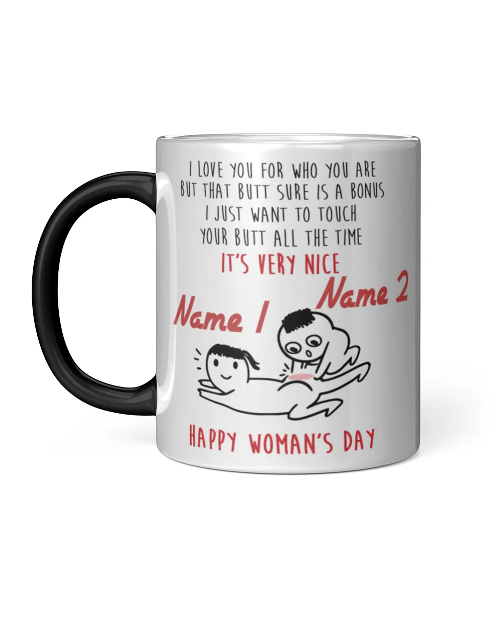 Funny Couple - Gift for Woman's Day