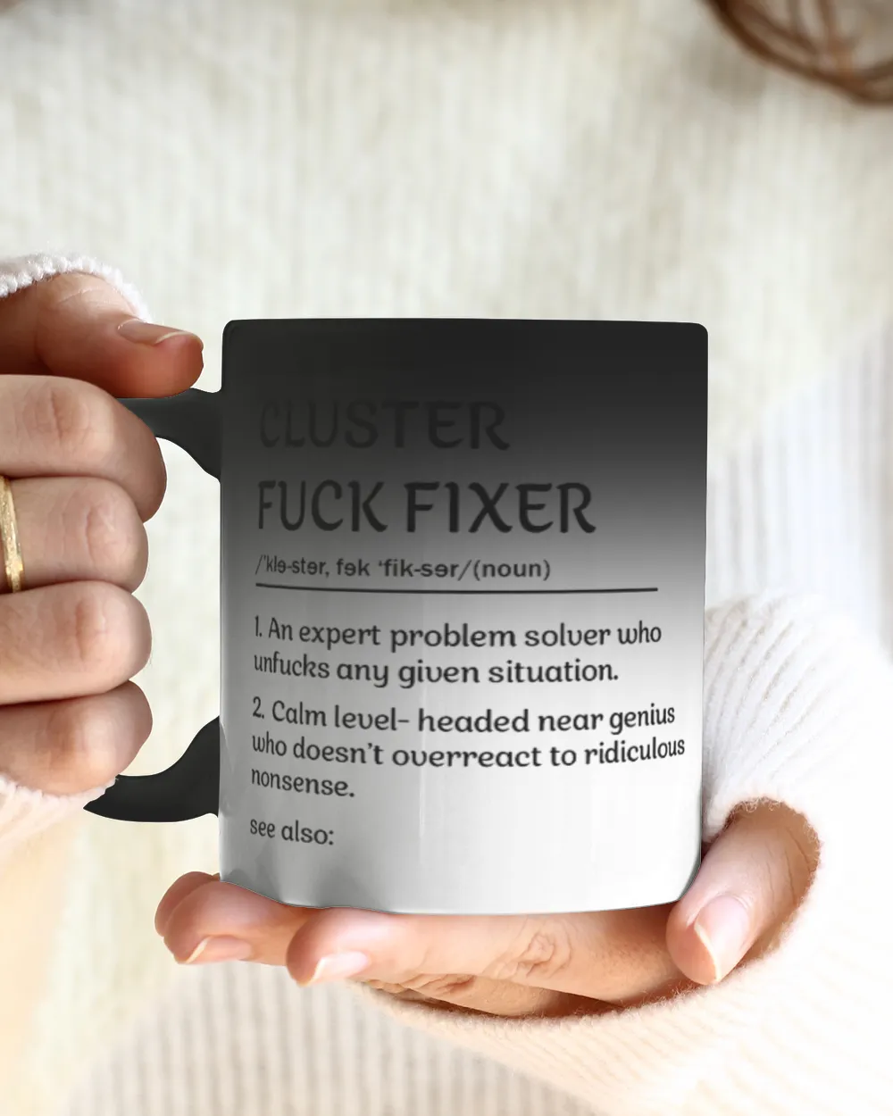 Personalized Cluster Fixer Mug