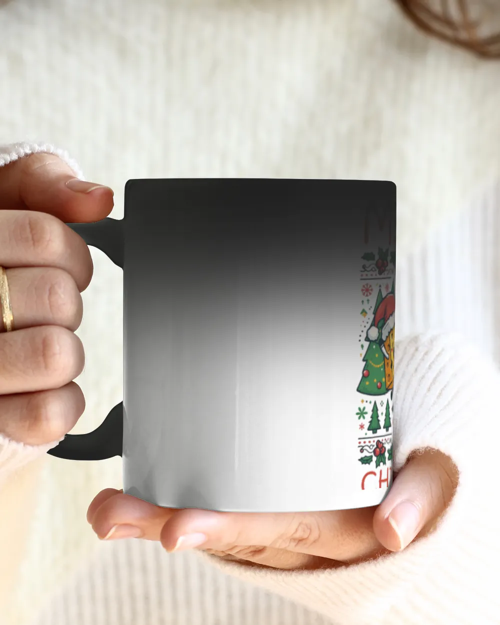 Merry Cheesemas Magic Mug 11oz white 11oz