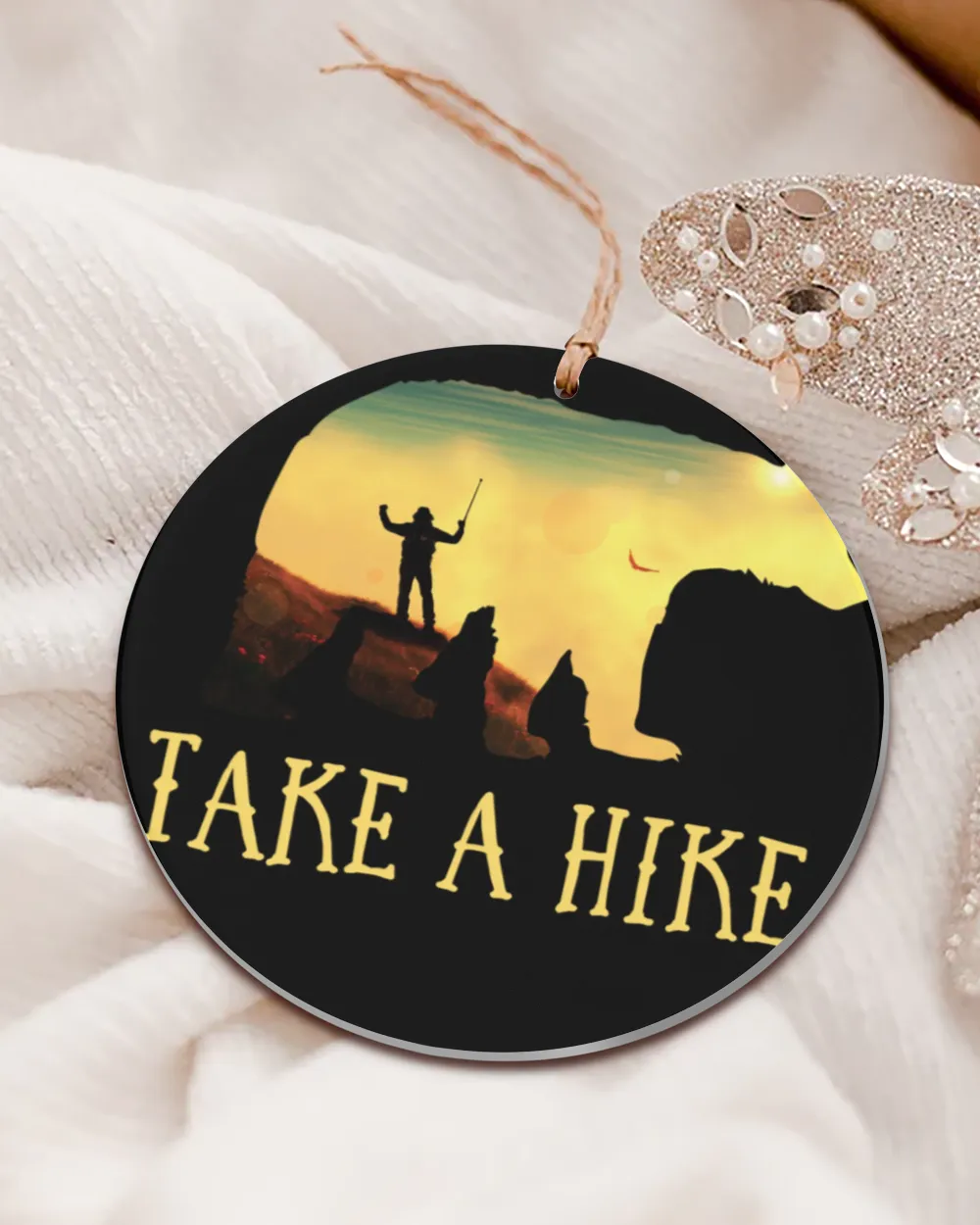 Take A Hike Ornament
