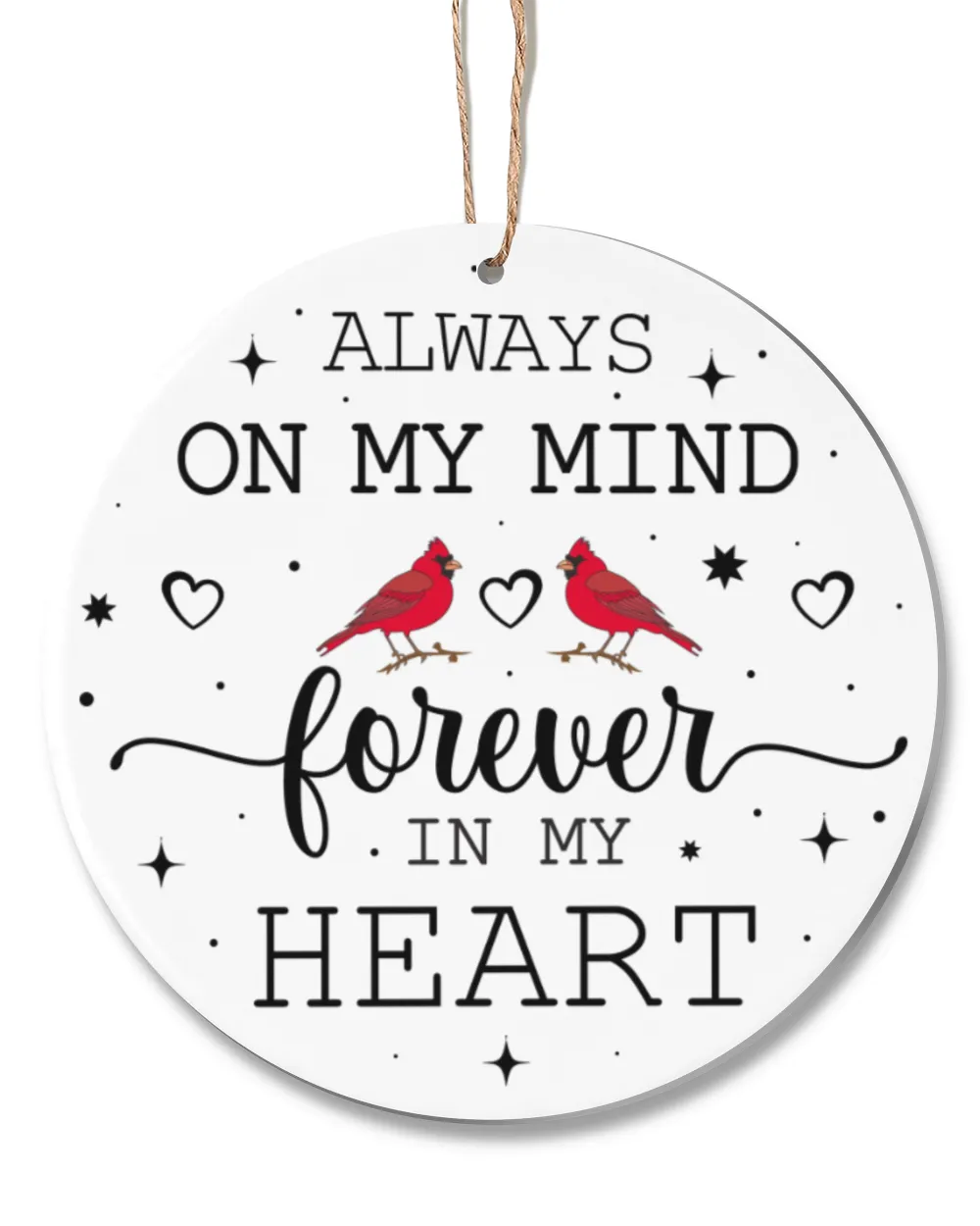 Cardinal Bird Ornament - RCO231106