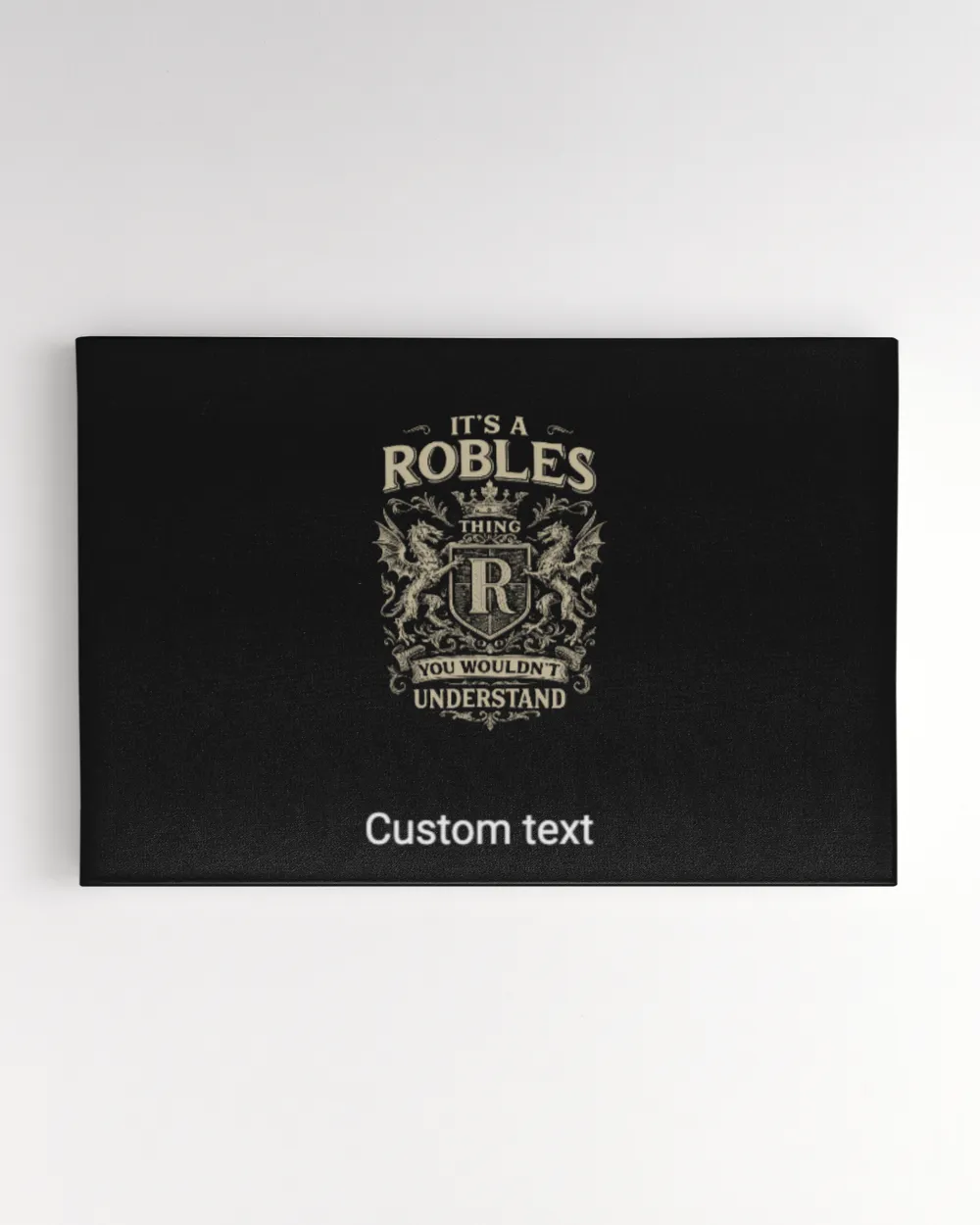 Test custom text canvas - blanket mh