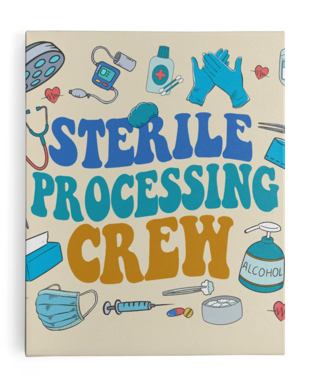 Sterile processing crew shirt