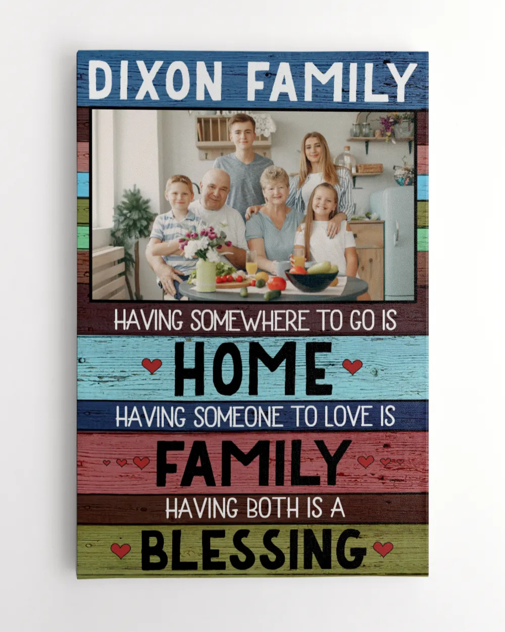 DIXON FAMILY CANVAS
