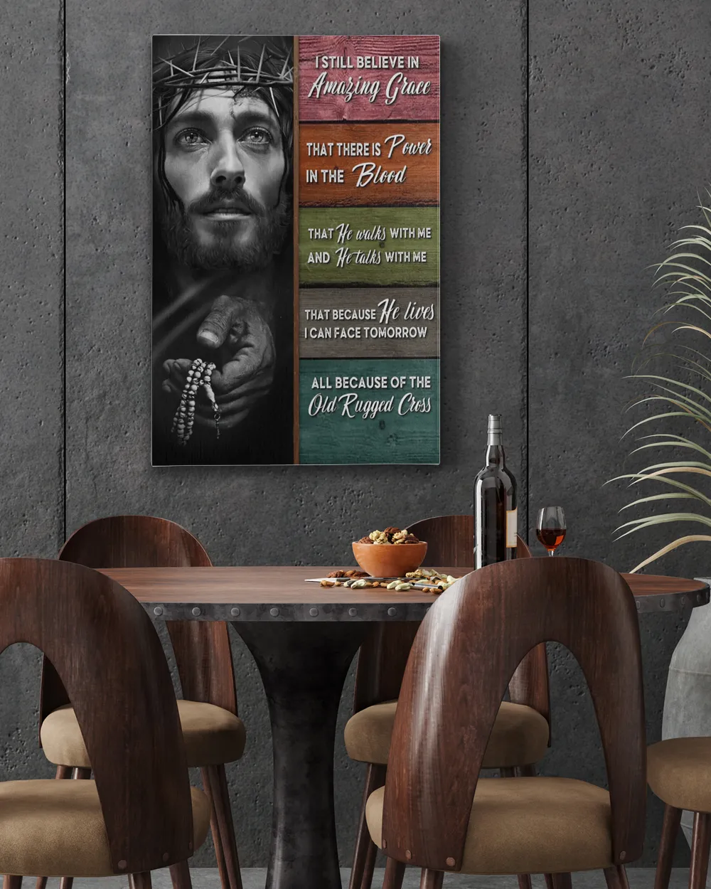 I Still Believe in Amazing Grace Wall Art - Christian Prayer