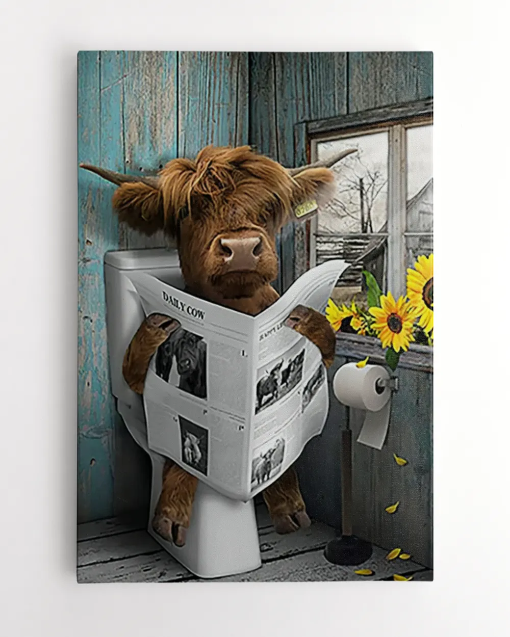 Cow Bathroom