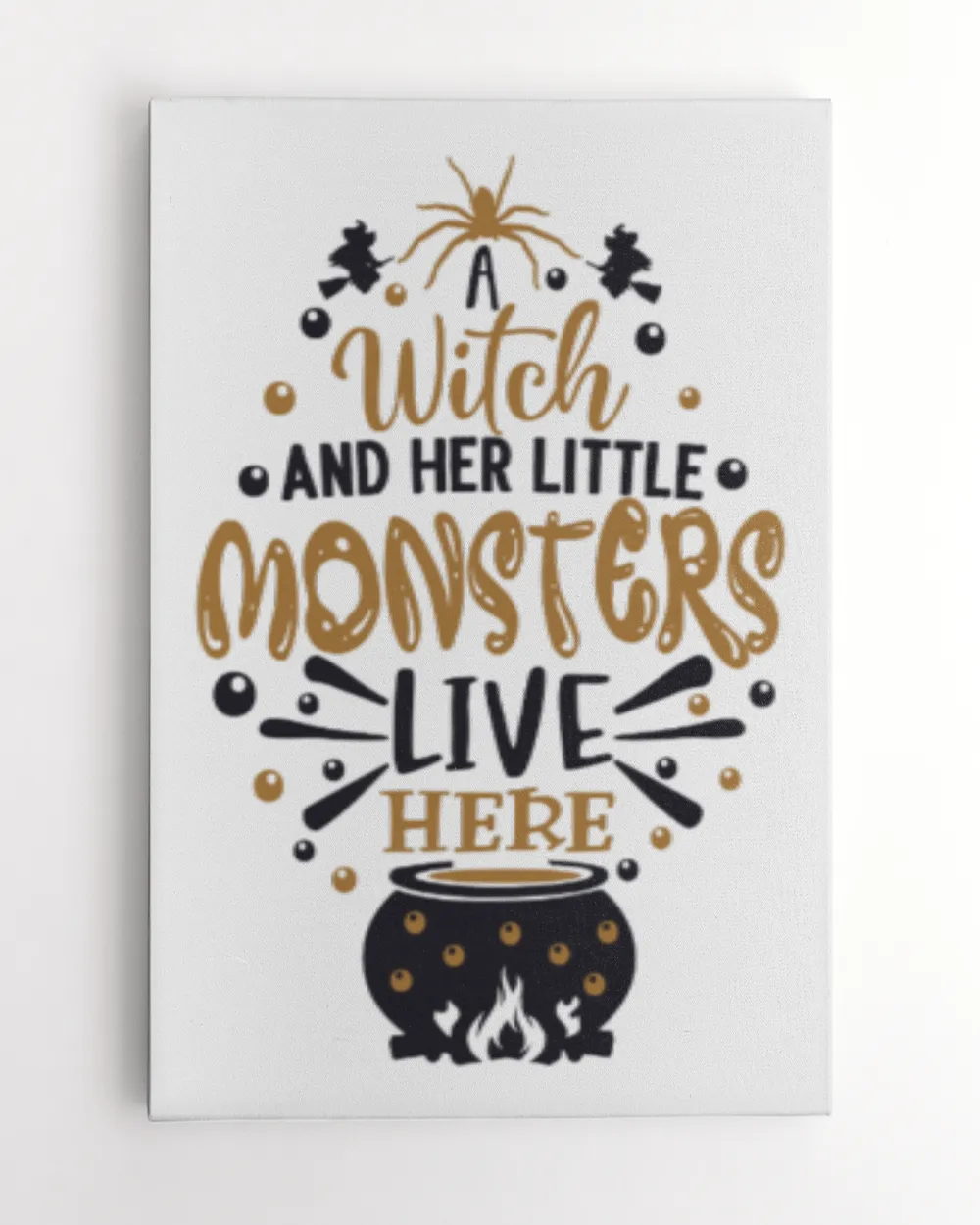 A Witch and her little monsters live here