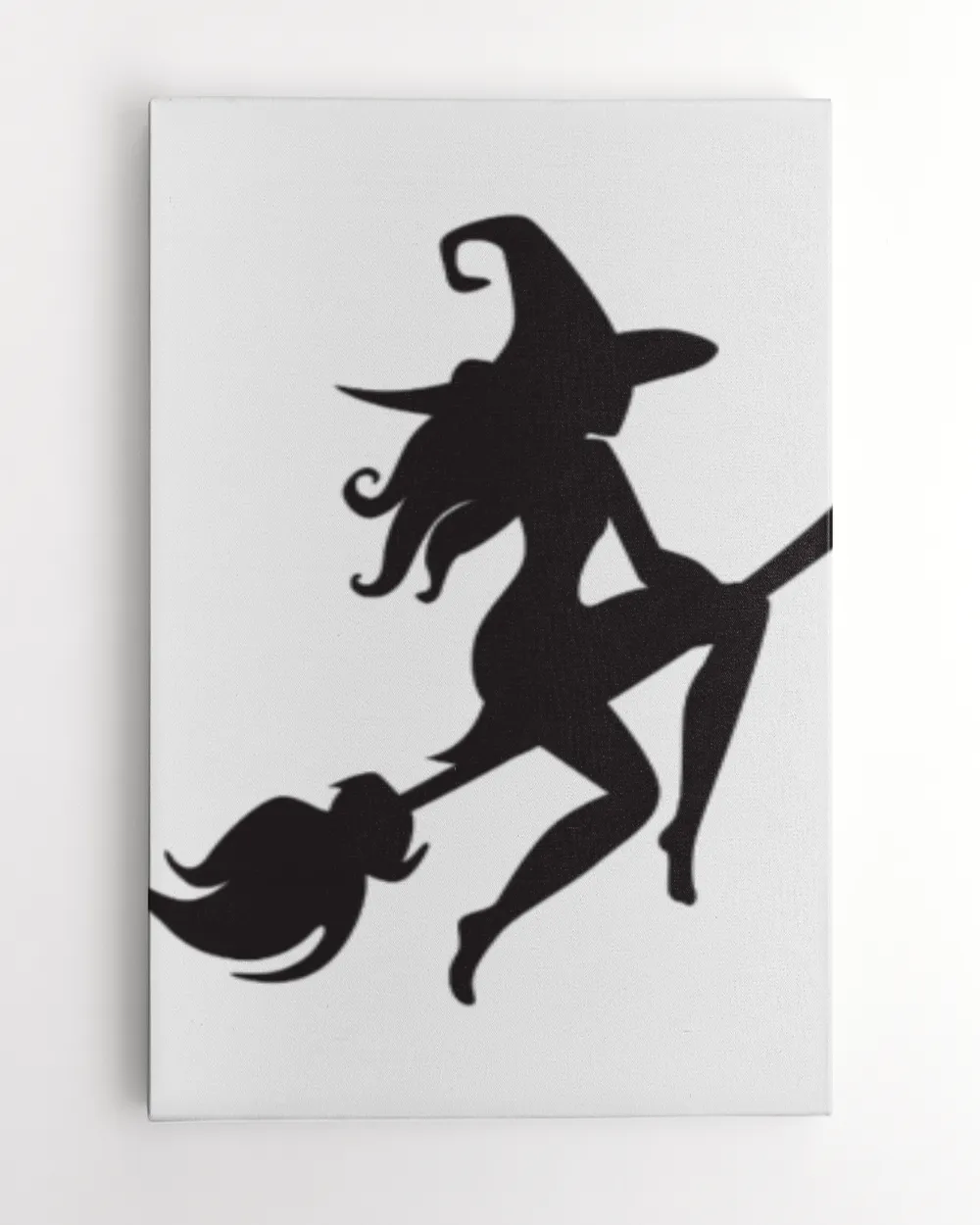 Witch Halloween Ready To Hang Canvas (24x36 inch) white 24x36in