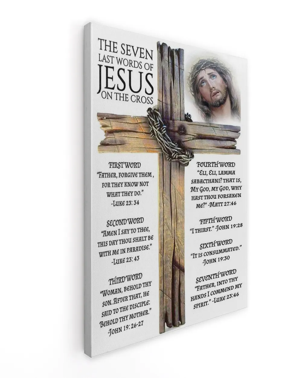 The Seven Last Words of Jesus on The Cross All Art