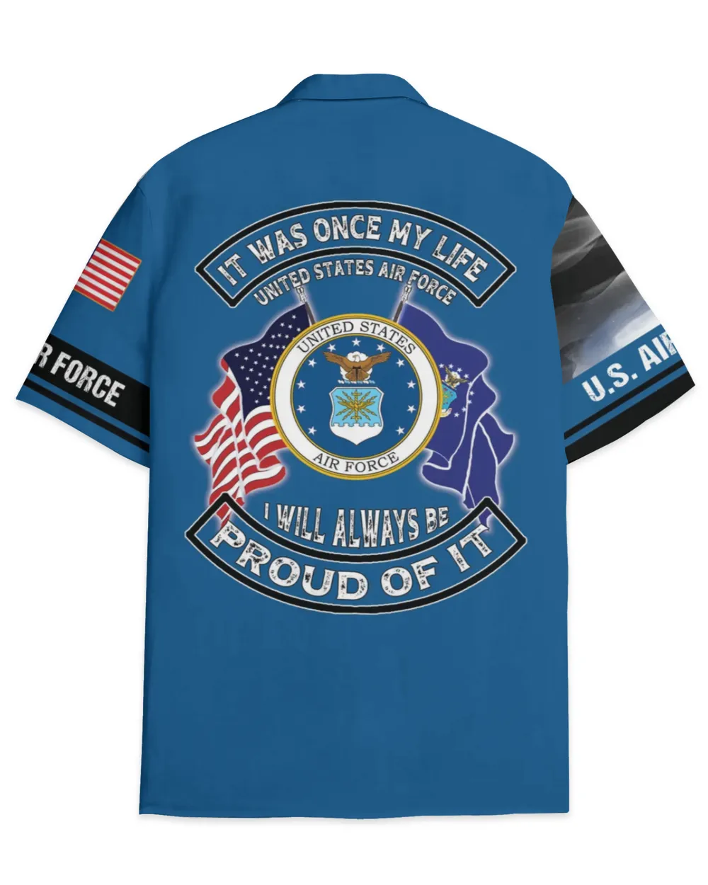 United States Air Force Veteran Hawaiian Shirt