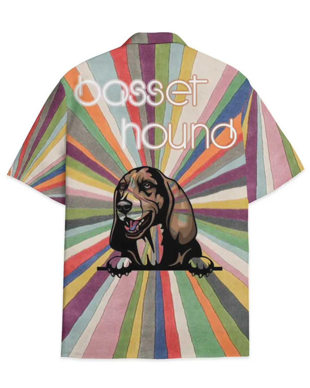 Basset Hound Hawaiian Shirt