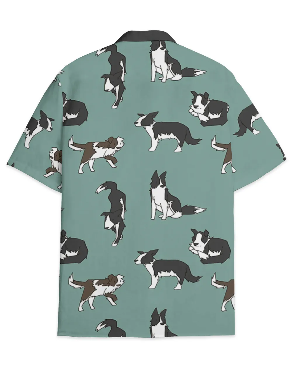 Border Collie Hawaiian Shirt