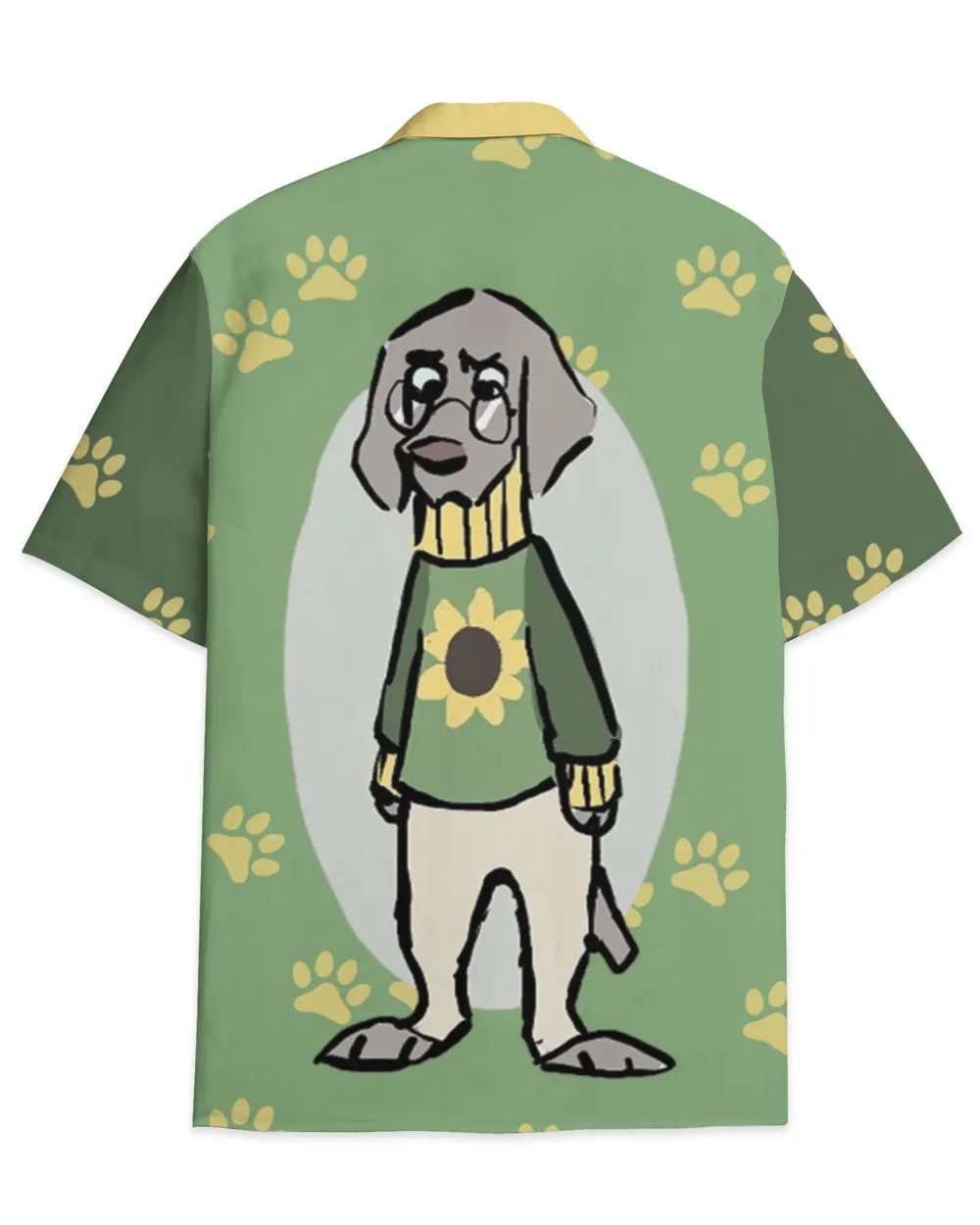 Weimaraner-Hawaiian Shirt