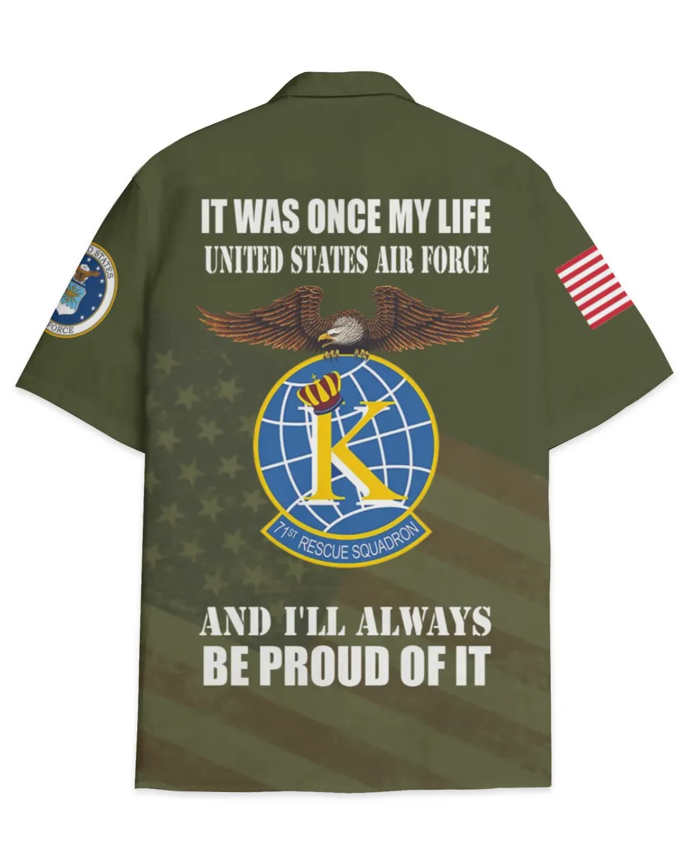 71st Rescue Squadron Hawaiian Shirt