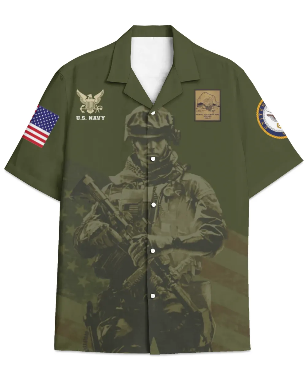 VP-9 Golden Eagles Patrol Nine 1 Hawaiian Shirt