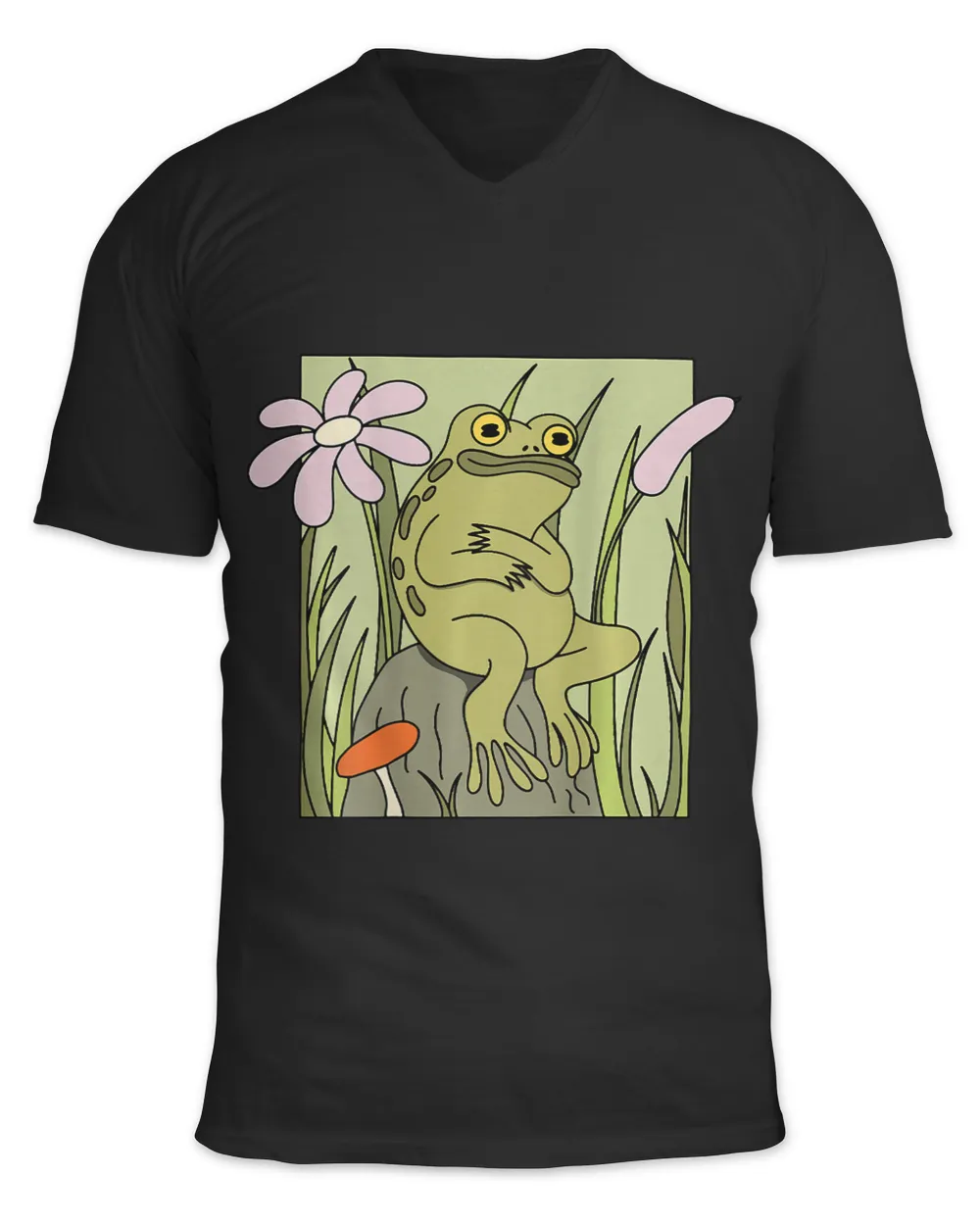 Froggy Frog Cottagecore Nature Lover Goblincore Pastel Mushrooms Frog 1 Frogs