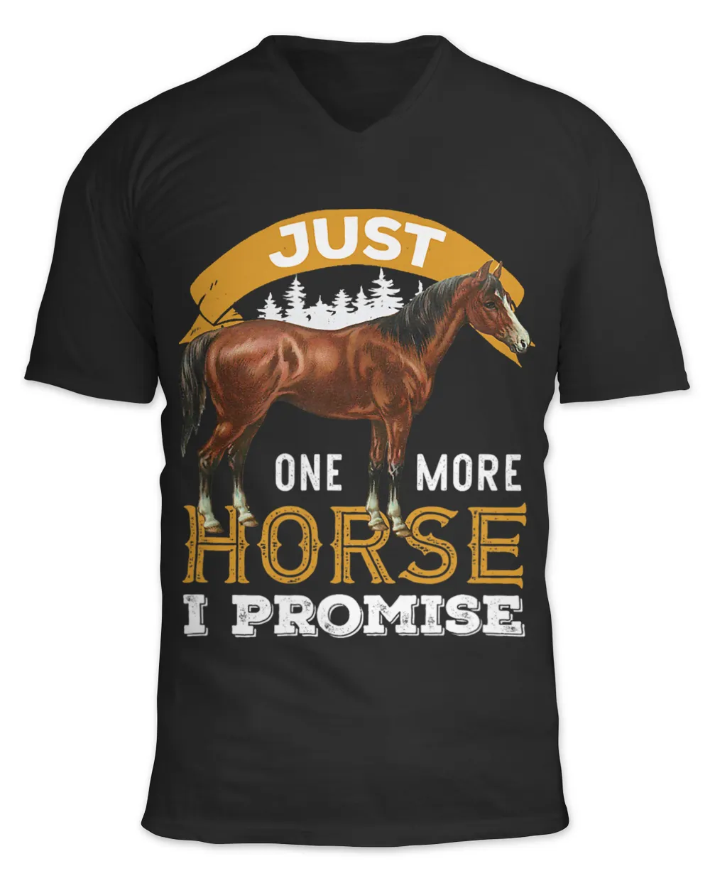 Just one more horse I promise funny design for women men