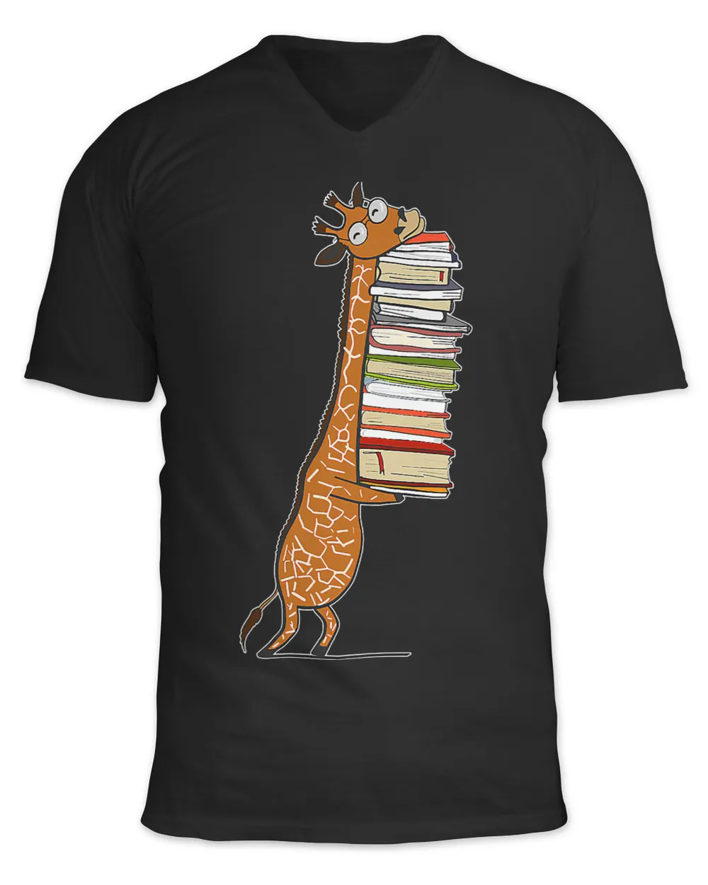 Read Books Bookworms Librarian Funny Giraffe Book Lovers