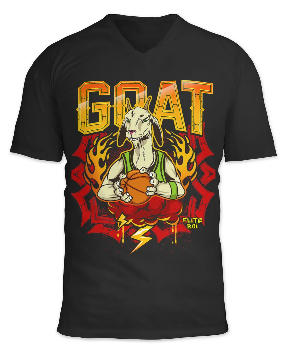 Flite Boi BBall G.O.A.T Greatest Of All Time Graphic