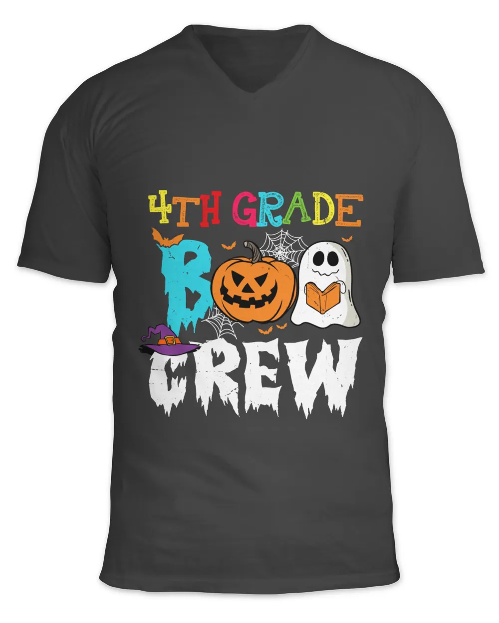 4th-grade-boo-crew-funny-teacher-student-hall Tank tops Hoodies Sweatshirt