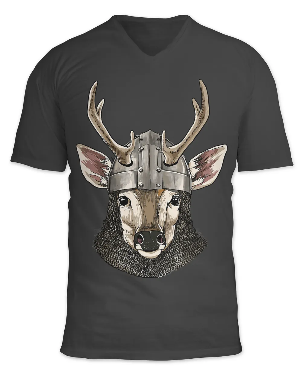 Medieval Deer Knight Warrior Deer Forest Lover 31