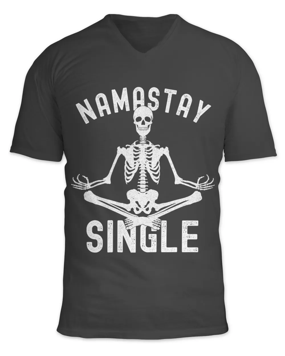Namastay Single Funny Yoga Funny Valentines Day