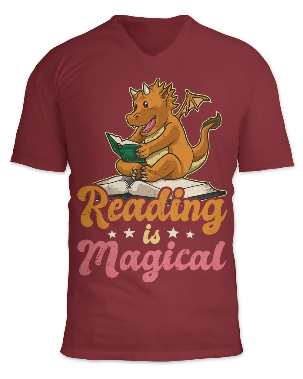 Book Reader Dragon Funny Magical Reading Bookwork Humor