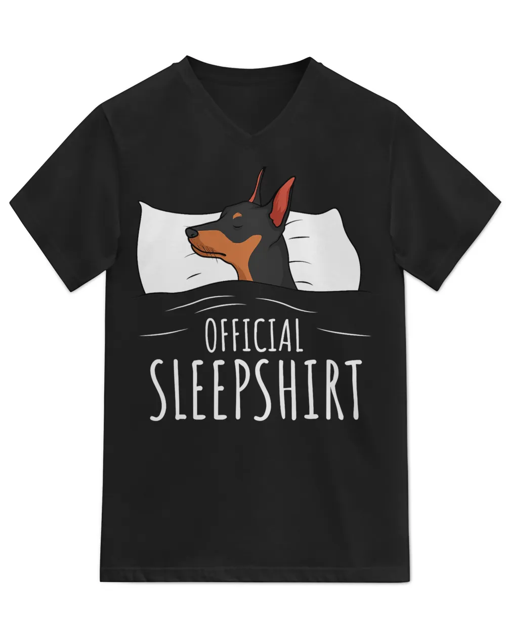 Miniature Pinscher Min Pin Dog Official Sleepshirt T-Shirt