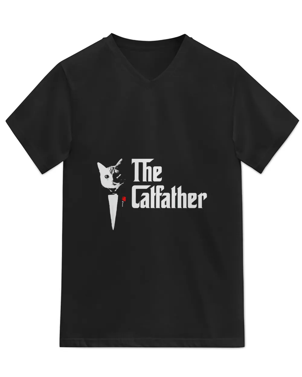 The Catfather Father Of Cats Funny Cat Dad QTCAT161222A13