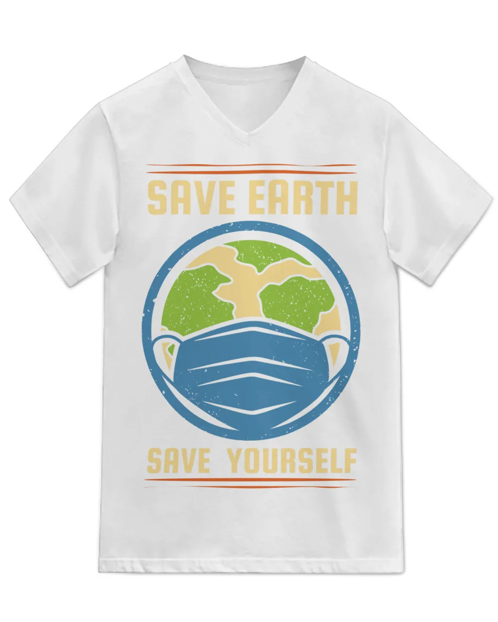 Save Earth Save Yourself (Earth Day Slogan T-Shirt)