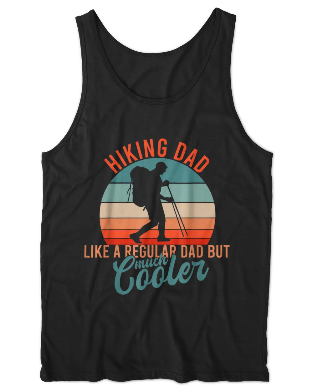 Climbing Outdoors Mountains Fathers Day Dad Hiking T-Shirt